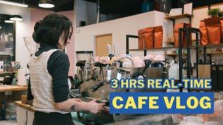 Behind the brew bar - Cafe Vlog, Coffee shop sounds, cafe back ground noise, real time as Rogue Wave