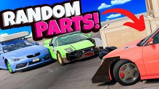 RANDOM PARTS Hide and Seek with My Friends in BeamNG Drive Multiplayer!