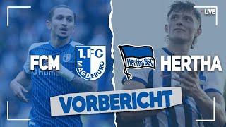 AUSWÄRTSSIEG..  | 1. FC Magdeburg vs Hertha BSC Vorbericht, Prognose 2. Bundesliga Magdeburg Hertha