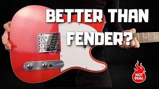 Harley Benton TE-62 DB CAR - Cheap Telecaster Unboxing, Review & Sound Test