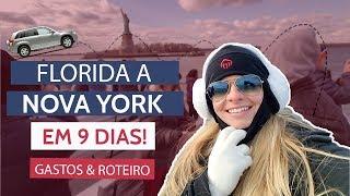 VIAGEM DE CARRO DA FLORIDA A NOVA YORK - ROTEIRO, CUSTO E DICAS | Leticia Zalewski