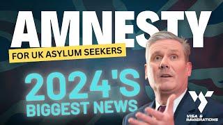 UK Government to allow 100,000 migrants to apply for asylum! It's UK AMNESTY 2024!