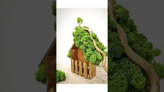 А вам нравится декор с ягелем?#настольныйдекор #композициясомхом #эксклюзив #стабилизированныймох