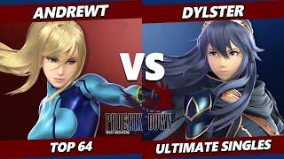 Phoenix Down - AndrewT (ZSS) Vs. Dylster (Lucina) Smash Ultimate - SSBU