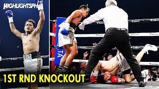 1ST ROUND KNOCKOUT | Froilan Saludar vs Keita Kurihara - HIGHLIGHTS