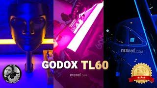 تست نور باتومی رنگی Godox TL60 RGB