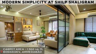 Step Inside The #modern #simplicity at Shilp Shaligram | Designed by #architect Prashant Parmar