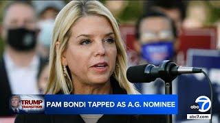 Who is Pam Bondi, Trump’s new pick for attorney general