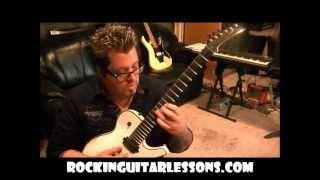 Dio - We Rock - Guitar Lesson by Mike Gross - How to Play - Tutorial