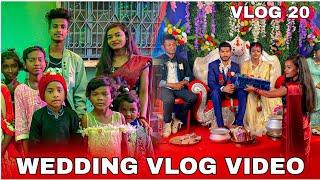 Wedding vlog / #Vlog20 / Puja Soren official/Santali Vlog Video/ Punam soren / Aj Hip Hop Lover