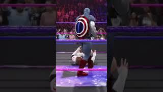 Can Captain beat Obi wan #wwe #wwe2k24 #multiverse #shorts #whatif #obiwankenobi #captainamerica