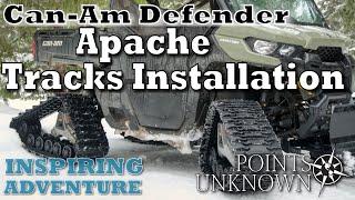 Apache 365 LT Tracks Install on Can-Am Defender Side by Side