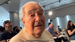 “GIVE UP THE TITLE” BOB ARUM REACTS TO DEVIN HANEY PURSE BID W/ SANDOR MARTIN & RYAN GARCIA HEARING