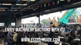 How is going USED MACHINERY AUCTION?