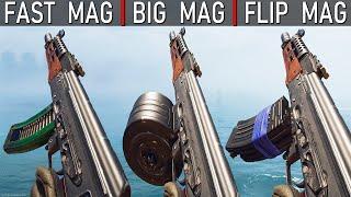 Black Ops 6 - Fast / Extended / Flip Mags - Comparison