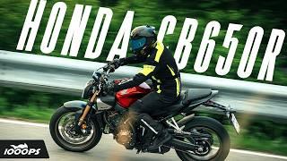 4-Zylinder Nakedbike von Honda im Test - CB650R inklusive Automatik Kupplung!