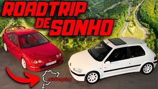 Vou a NÜRBURGRING com o MEU 106 GTI ! *ROADTRIP PELA EUROPA* | HUGO MARQUES