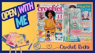  Open With Me 203 Crochet Now Magazine & Bella Coco Freebies | Crochet Rocks