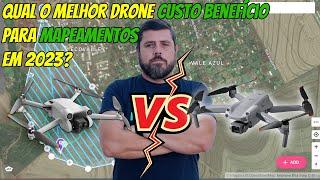 QUAL O MELHOR DRONE CUSTO BENEFICIO PARA MAPEAMENTOS EM 2023? Air 2S X DJI Mini 3