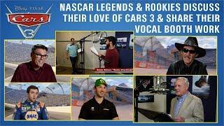 Cars 3 Behind the Scenes & Vocal Booth Sessions with Rookie & NASCAR Veterans