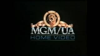 MGM/UA Home Video logo with Coming Soon bumper (High tone variant) 1988