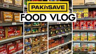 New Zealand Supermarket Tour & Shopping Review - Pak n Save Grocery Shopping | Food Vlog