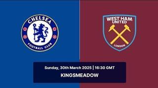 CHELSEA WOMEN VS WEST HAM UNITED WOMEN : 2024/2025 WOMEN'S SUPER LEAGUE MATCH LIVE WATCHALONG