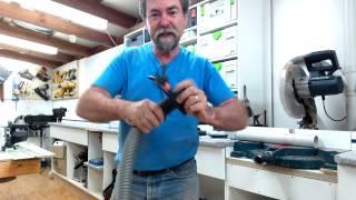How to set up dust extraction for small tools with dave stanton festool