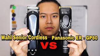 Wahl Senior Cordless vs. Panasonic Er-GP80