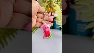 Diy Clay Keychain #shorts #short #shortvideo #shortsvideo #reels #diy #craft #clay #cartoon