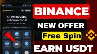 Binance Spin and Earn Offer 2025 || Binance New Offer Today | Binance New Campaign