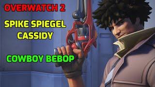 Spike Spiegel Cassidy Skin (Cowboy Bebop x Overwatch 2) Overwatch 2 Collab Skin.