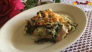 Patate e Spinaci al forno