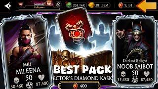 Kollector Diamond Kasket Pack + MK1 Diamond summon Pack Opening MK Mobile Update 6.1