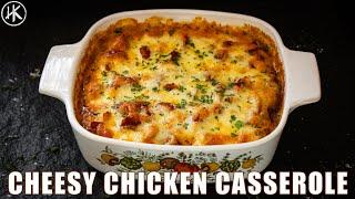 Keto Casserole Recipes | An Easy Cheesy Chicken Casserole