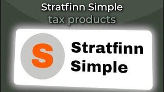 Our new tax Products - Stratfinn Simple