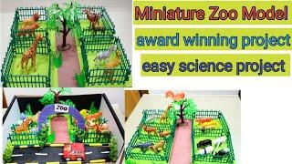 3 different zoo model making easy for nursery school project