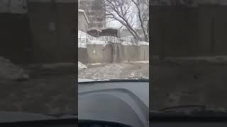 В Саратове появился коммунальный водопад