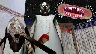Feeding Granny's Creepy Trap Creatures 7X In Granny V1.8.1 Nightmare Sewer Escape