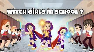 Are witch girls at school?  #pkxd