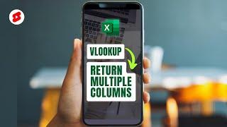 Cool VLOOKUP Trick! How to Return Selected MULTIPLE Columns #shorts