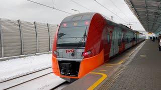 На поездах из Москвы в Зеленоград / From Moscow to Suburb by Trains