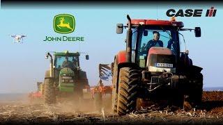 John Deere 8420 & Case IH Puma 195 - *Plowing/Ploughing/Szántás 2016*