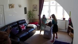 Lily Surprises Isobel and Carys