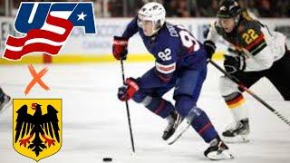 USA vs Germany 2025 World Juniors Highlights