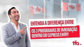 Express Entry: entenda diferença entre os 3 programas