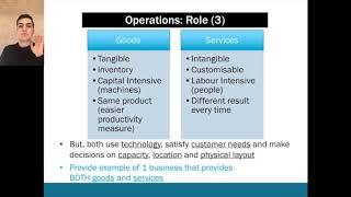 HSC Business Studies | Operations