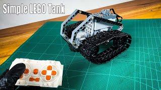 How to assemble a Simple LEGO tank step by step | DIY LEGO tank toy assemble #sritu_hobby #lego