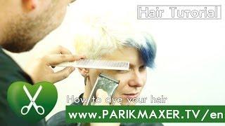 How to dye your hair  + short haircut. Sergey Zima parikmaxer tv english version