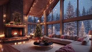  Best Christmas Music Playlist  No Ads   Snowing Ambience with The Best Christmas Music